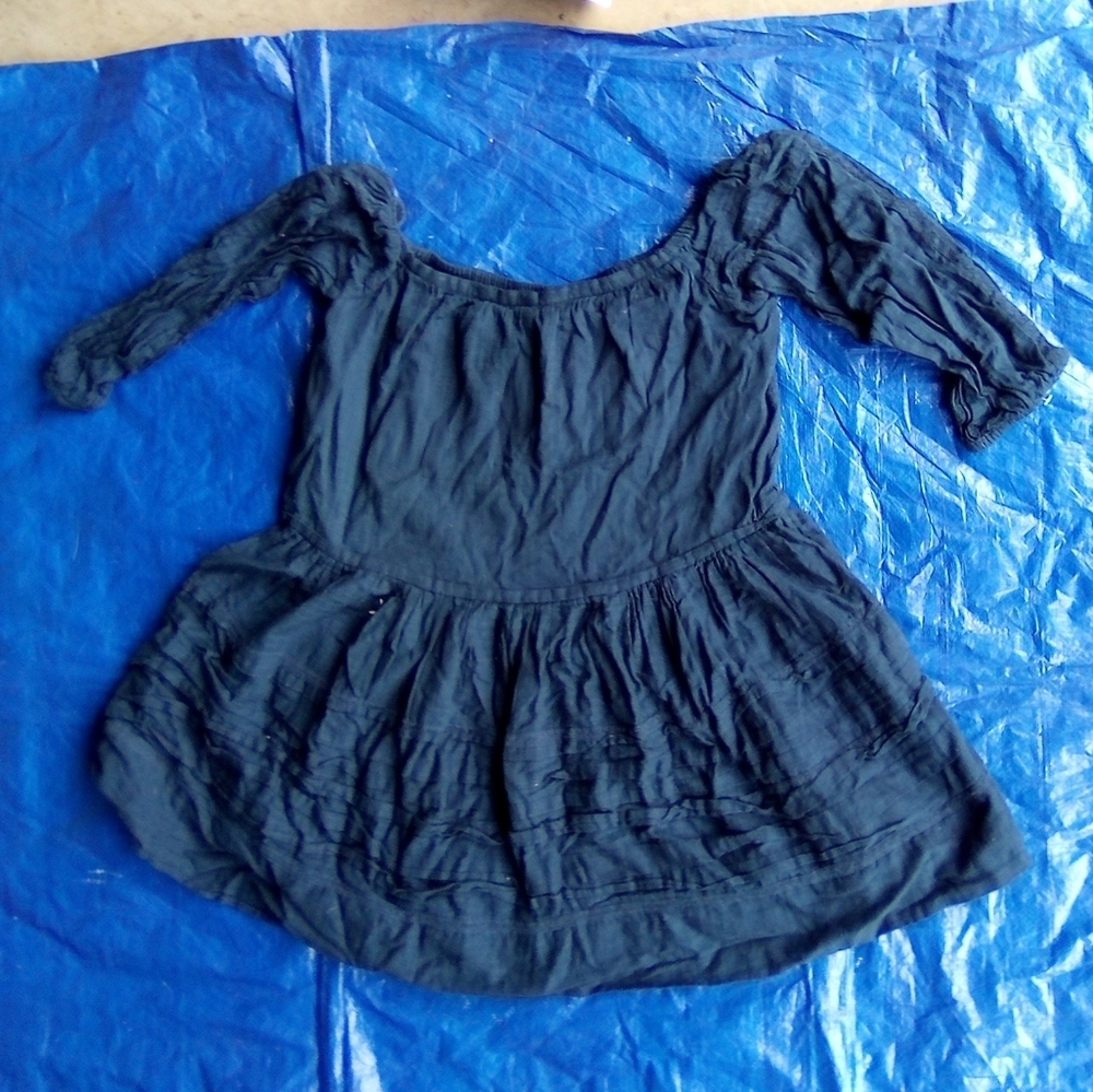 Free People Elegant Navy Blue Tunic/Dress - Picture 7 of 13